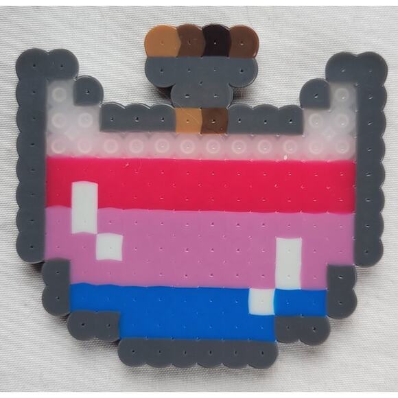 Bisexual LGBT Potion Perler Pixel Art - Picture 1 of 2